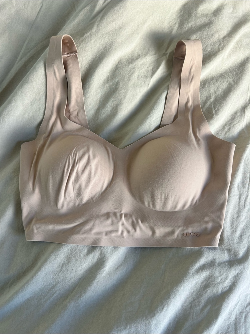Skims naked plunge longline bra